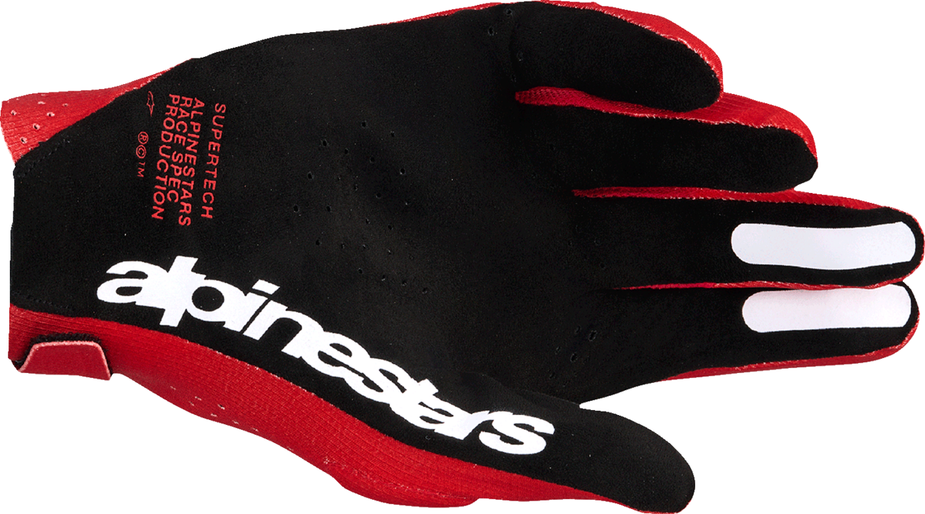 GUANTES ALPINESTARS SUPATECH MX ROJO/NEGRO/BLANCO