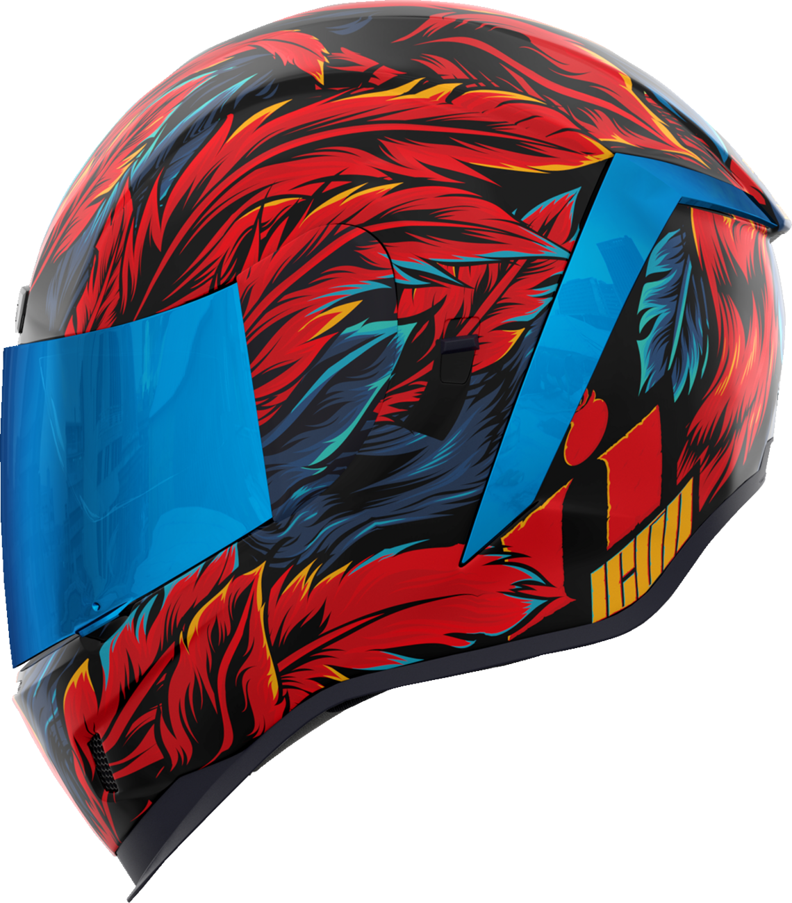CASCO ICON AIRFORM FEVER DREAM ROJO