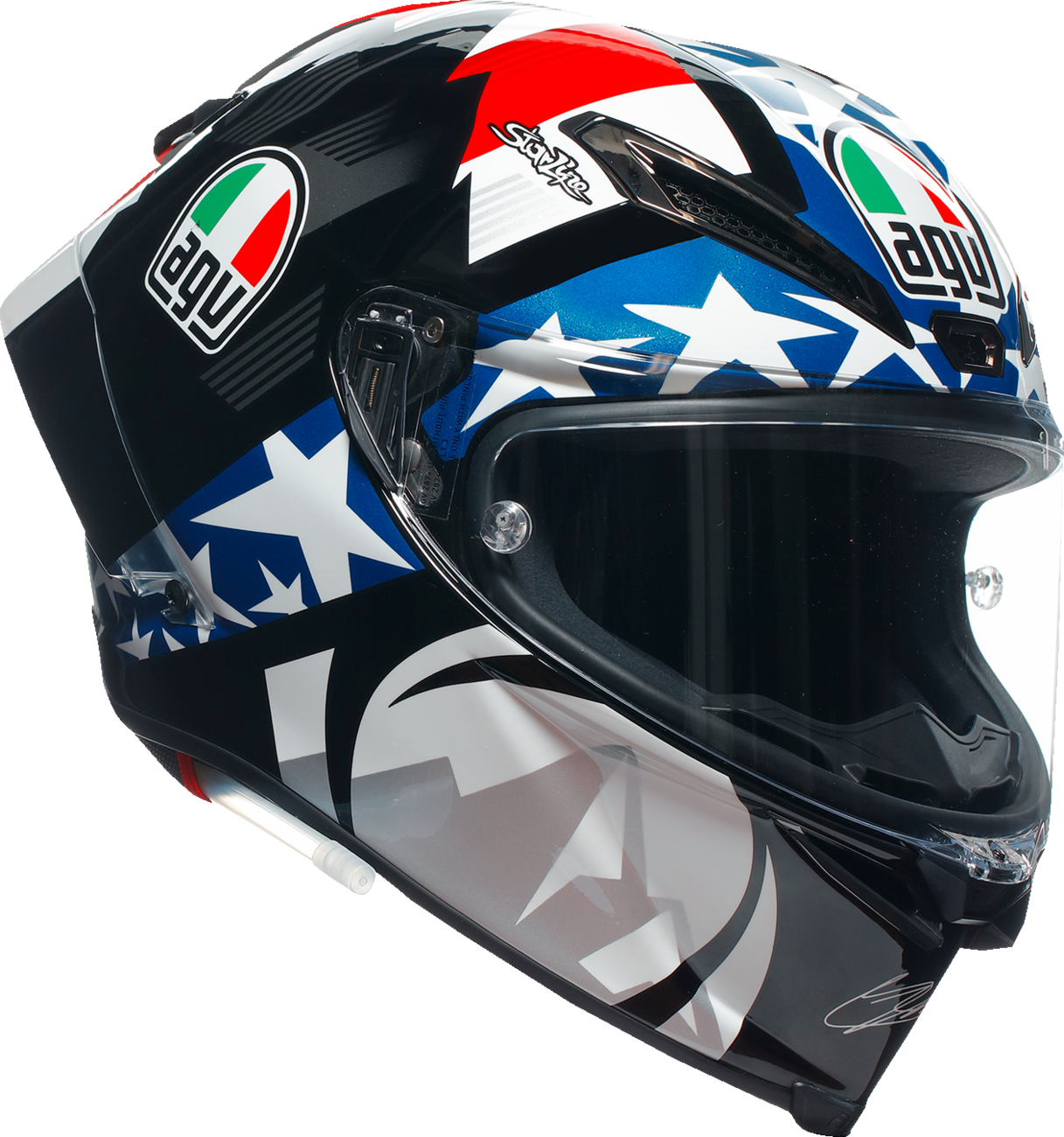 CASCO INTEGRAL AGV PISTA GP RR ECE EDICIÓN LIMITADA AMARILLO FLUORESCENTE