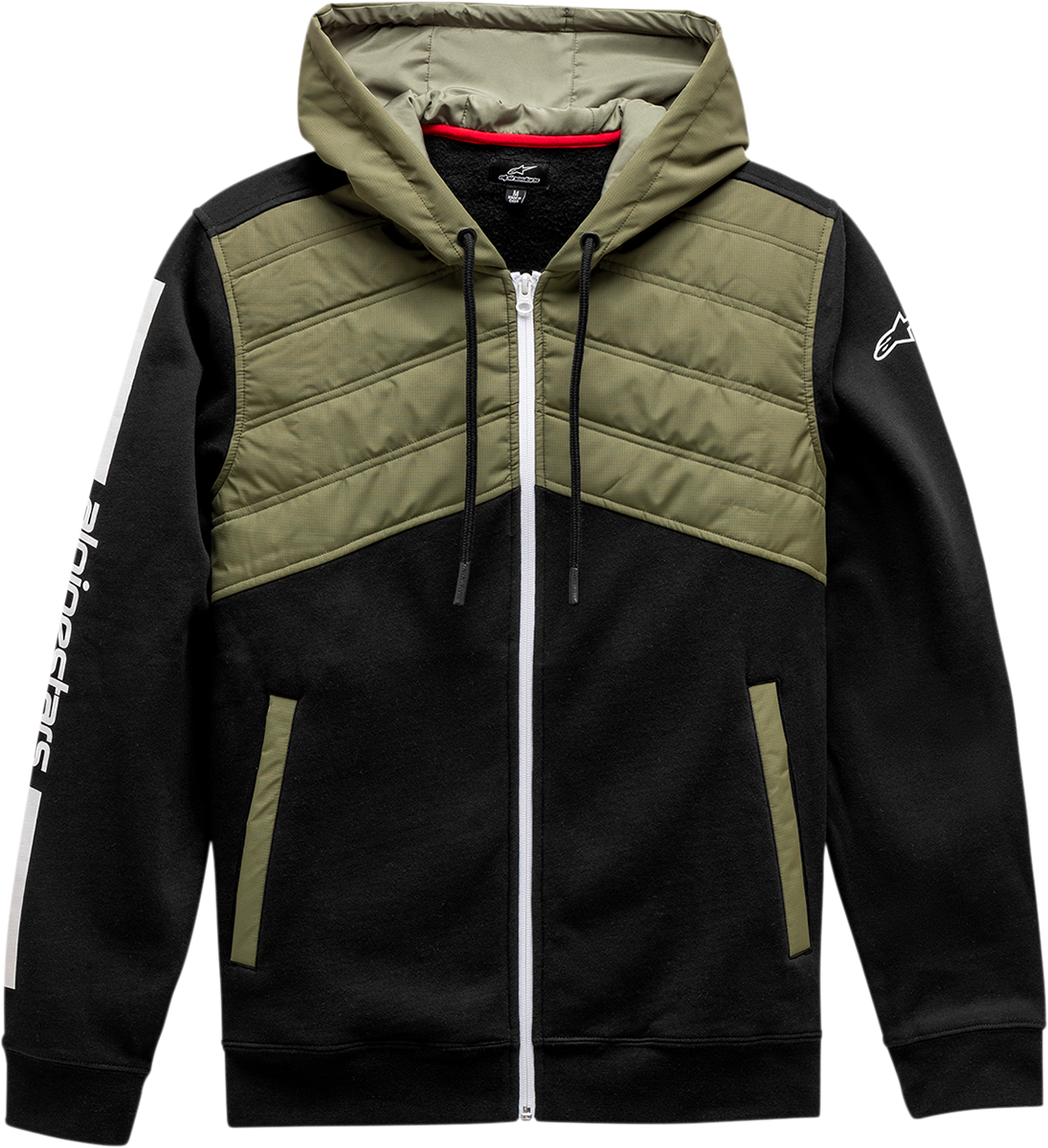 CHAQUETA ALPINESTARS ALLTIME HYBRID NEGRO/OLIVO