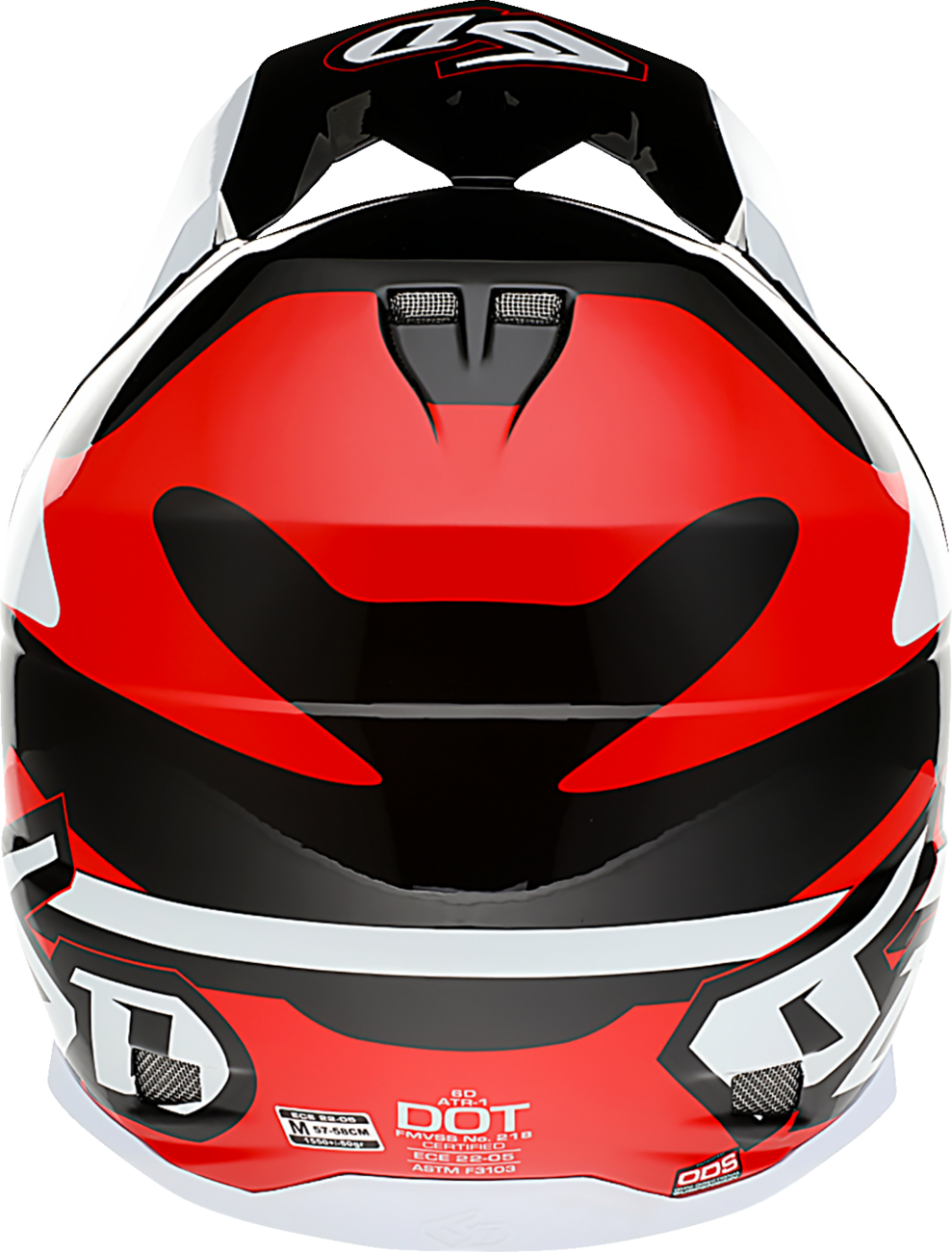 CASCO INTEGRAL 6D HELMETS ATR1 APEX ROJO