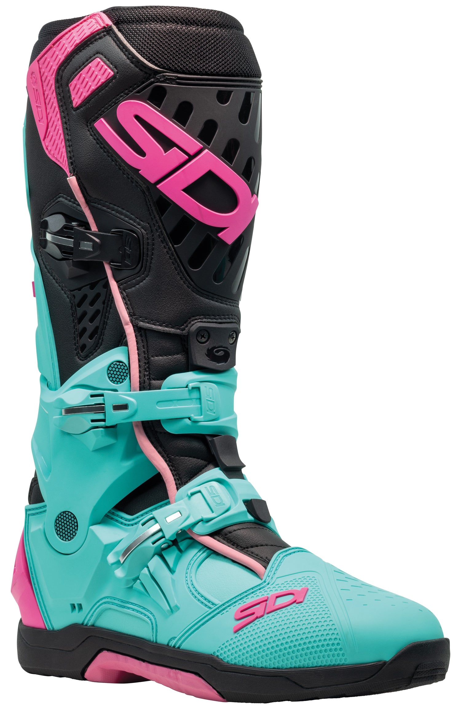 BOTAS SIDI CROSSAIR MENTA NEGRO ROSA