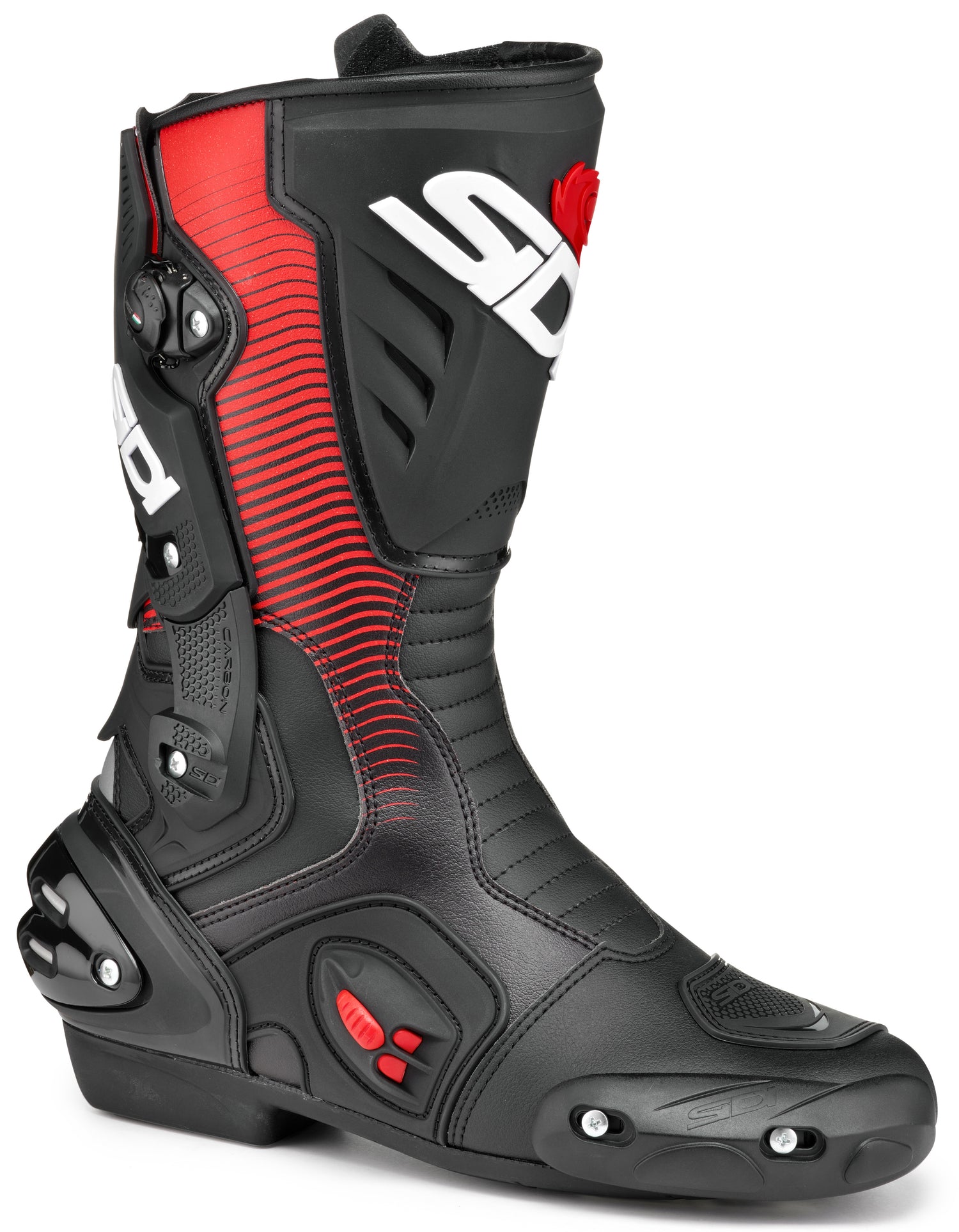 BOTAS SIDI VERTIGO 2 NEGRO ROJO