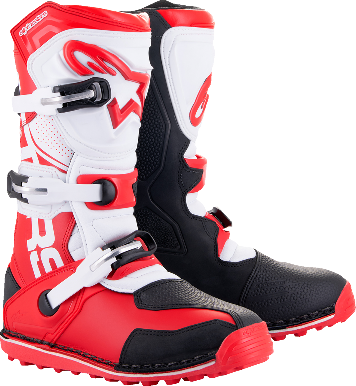 BOTAS ALPINESTARS TECH-T ROJO/NEGRO/BLANCO