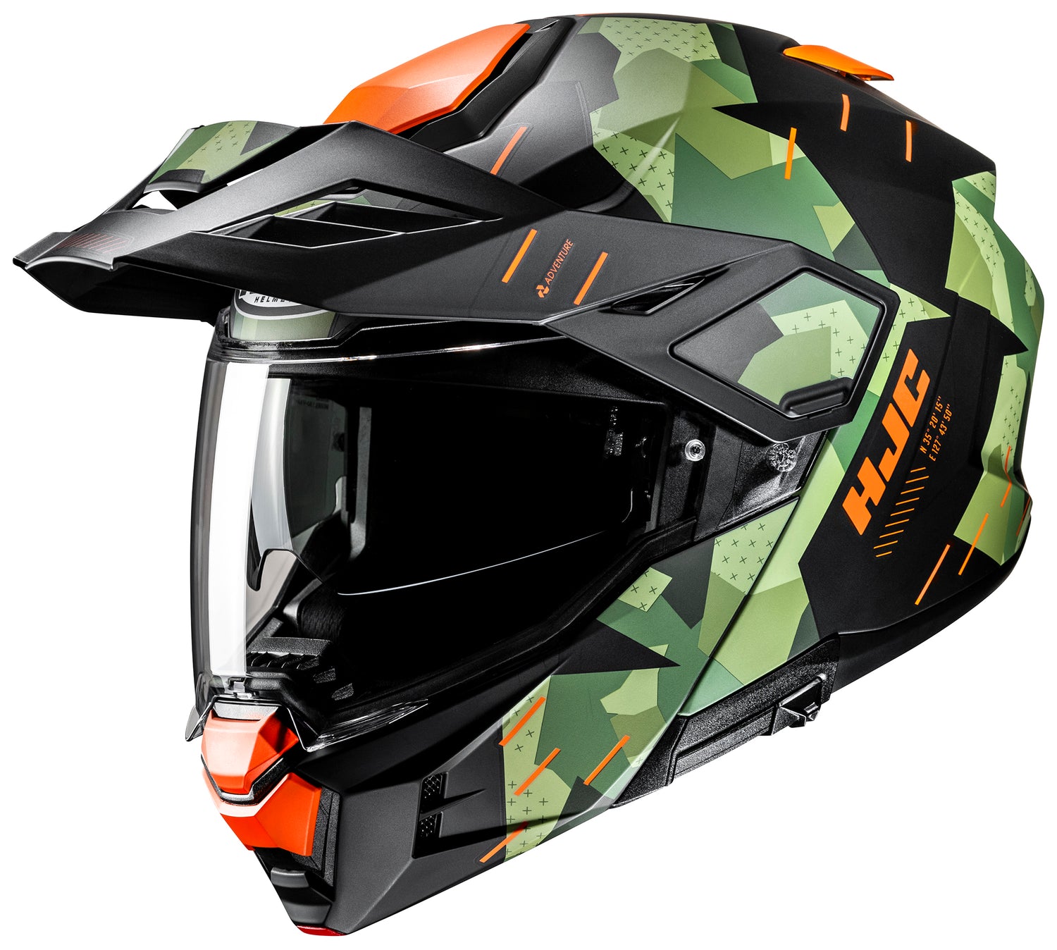 CASCO DUAL SPORT HJC I80 ROKI MULTICOLOR