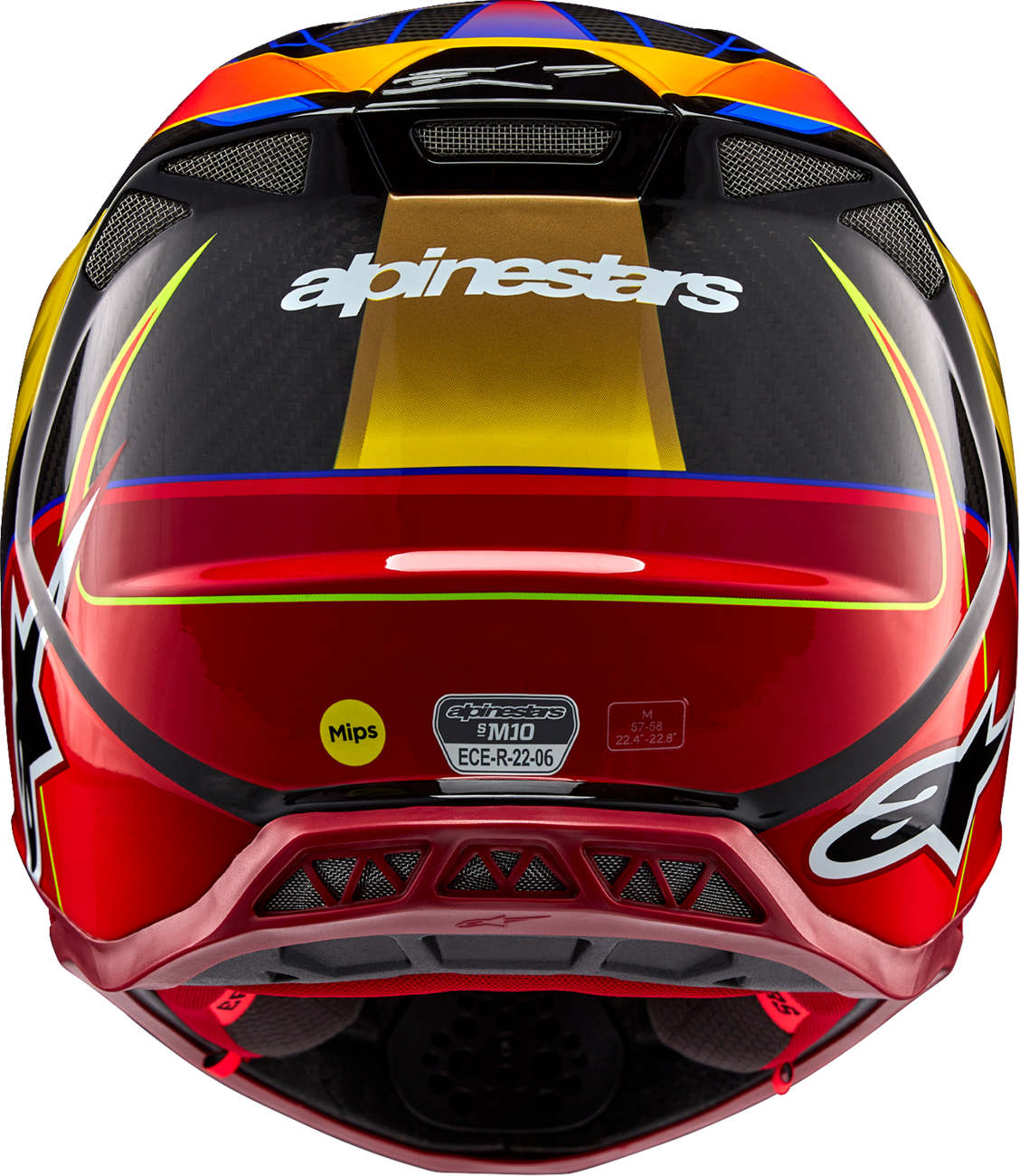 CASCO INTEGRAL ALPINESTARS SUPERTECH M10 ERA ROJO/AMARILLO/NEGRO
