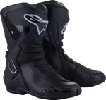 BOTAS ALPINESTARS STELLA SMX-6 V3 DRYSTAR NEGRO PLATA PARA DAMA
