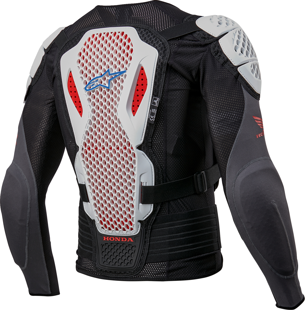 CHAQUETA PROTECTORA ALPINESTARS BIONIC PLUS V2 BLANCO NEGRO ROJO