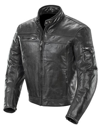CHAQUETA DE CUERO JOE ROCKET POWERSHIFT NEGRO