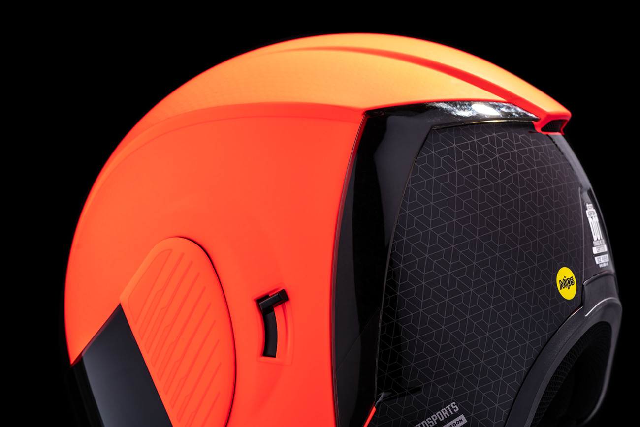 CASCO ICON AIRFRAME PRO COUNTERSTRIKE ROJO
