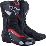 BOTAS ALPINESTARS SMX-6 V3 NEGRO/PLATEADO/ROJO