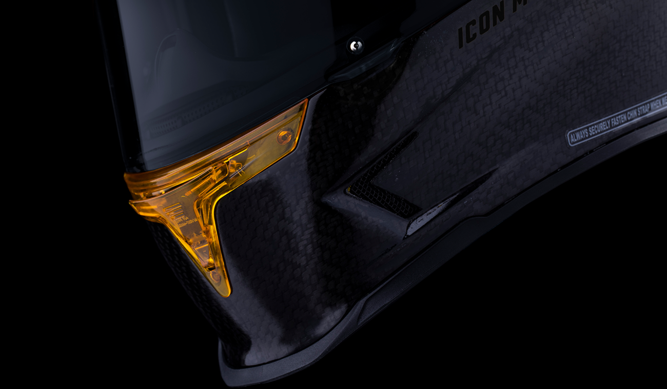CASCO ICON AIRFRAME PRO CARBON 4TRESS AMARILLO