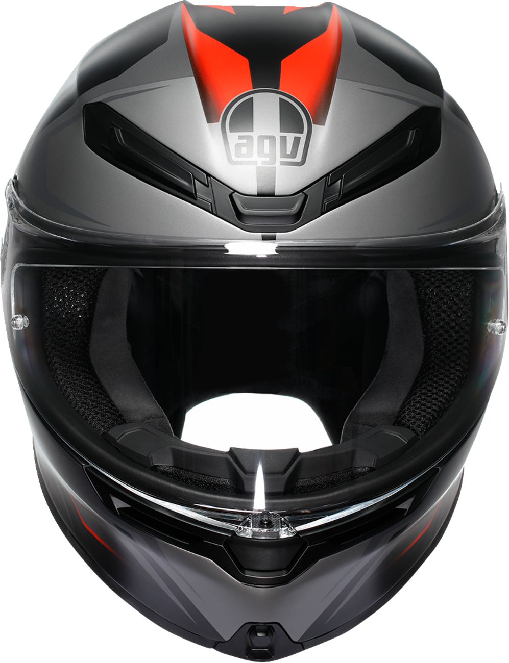 CASCO INTEGRAL AGV K6 S KARVE NEGRO/GRIS/ROJO