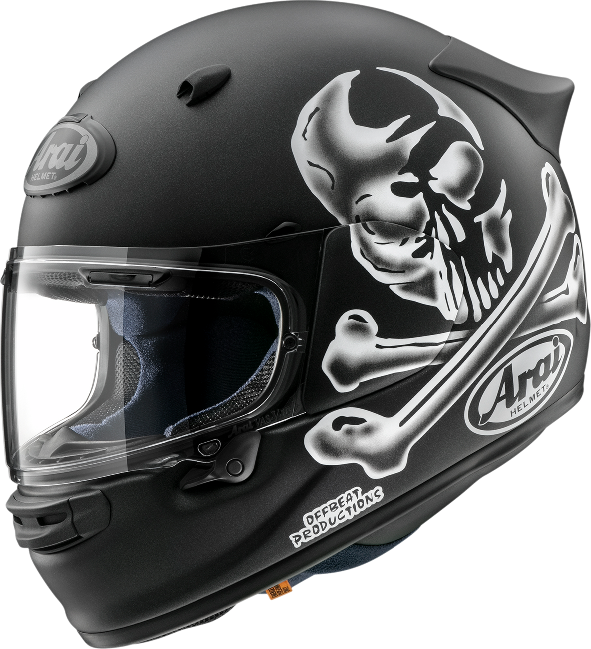 CASCO INTEGRAL ARAI HELMETS CONTOUR-X JOLLY ROGER