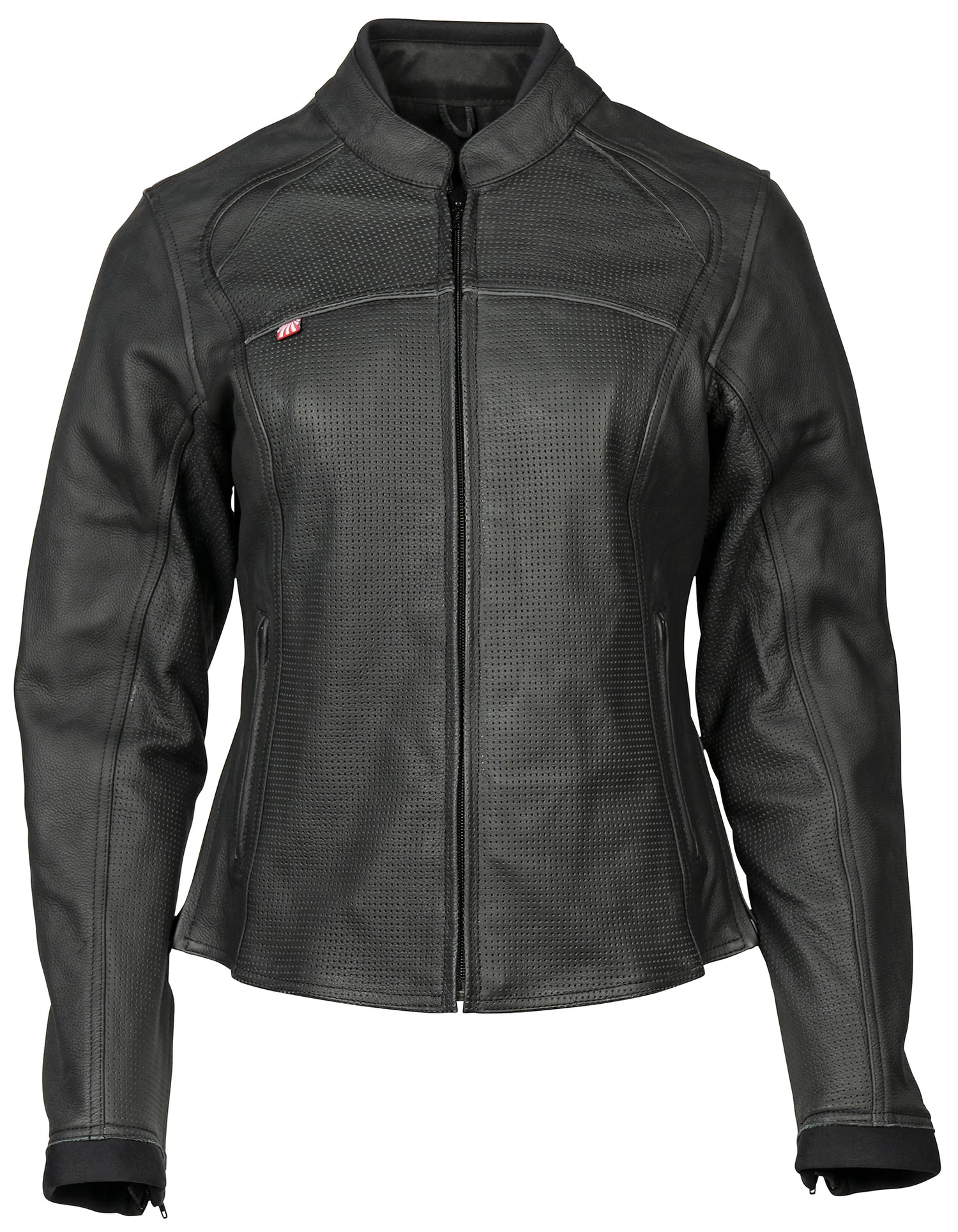 CHAQUETA DE CUERO NORU MARUCHI NEGRO PARA DAMA