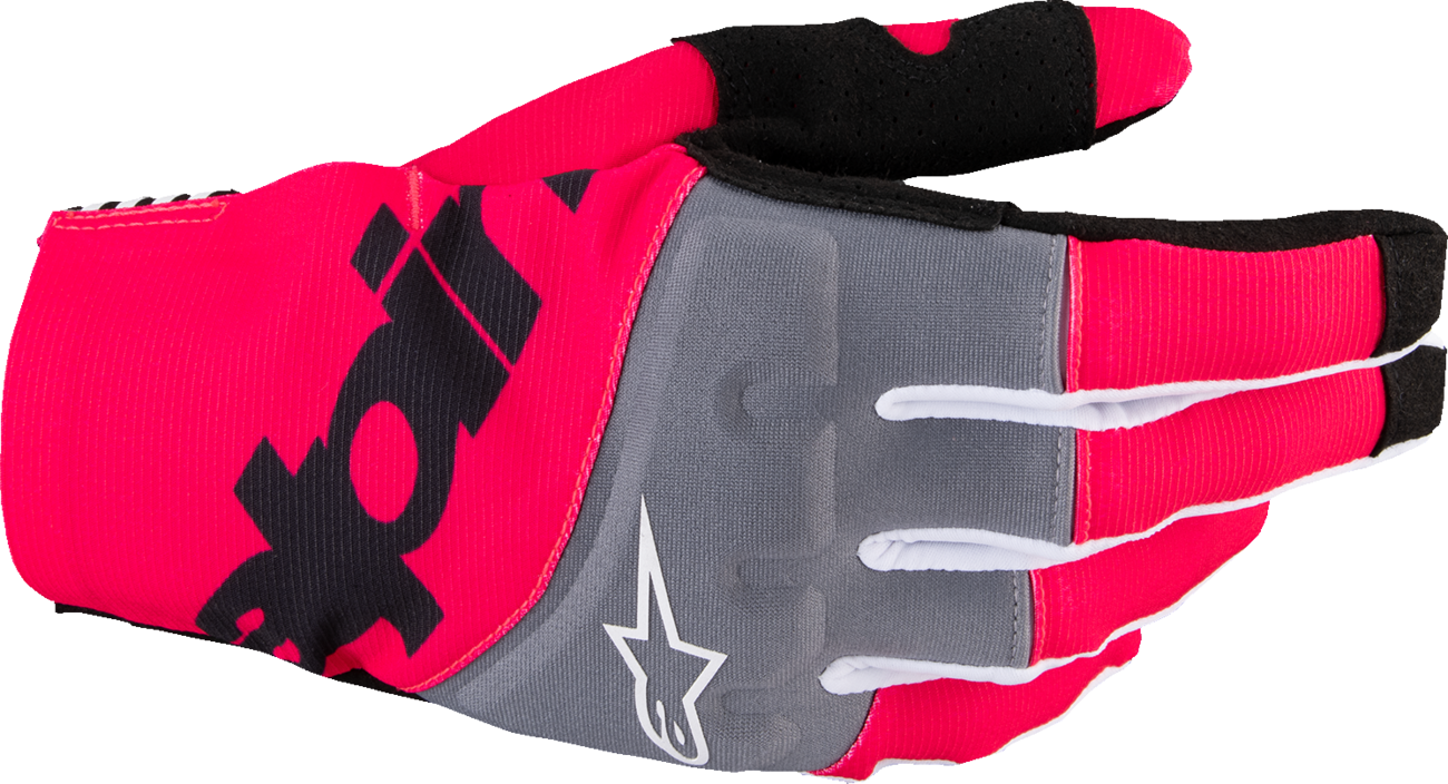 GUANTES ALPINESTARS TECHSTAR PARA MOTOCROSS NEGRO/ROSA