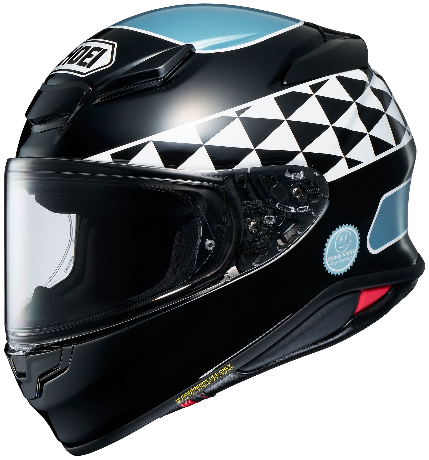 CASCO INTEGRAL SHOEI RF-1400 SHAKIN' VELOCIDAD TC2