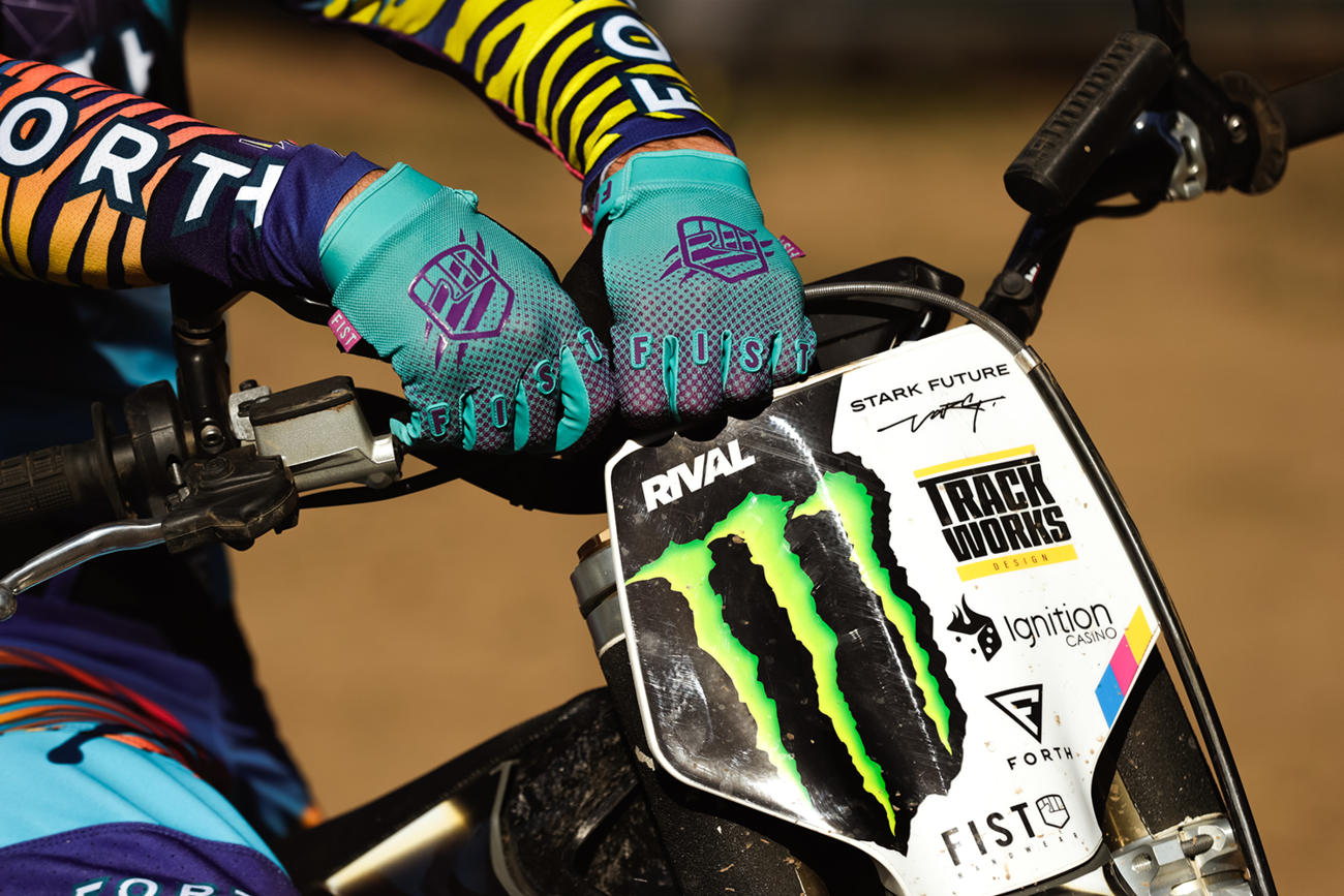 GUANTES FIST HANDWEAR BREEZER VIOLETA HALFTONE