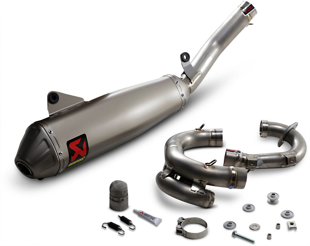 ESCAPE FULL SYSTEM AKRAPOVIC EVOLUTION LINE YAMAHA YZ450F 2023