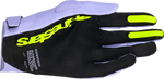 GUANTES ALPINESTARS SUPERTECH MX LAVANDA/VIOLETA/FLUORESCENTE AMARILLO