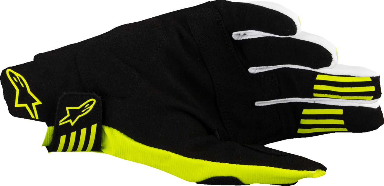 GUANTES MOTOCROSS ALPINESTARS TECHSTAR NEGRO/AMARILLO