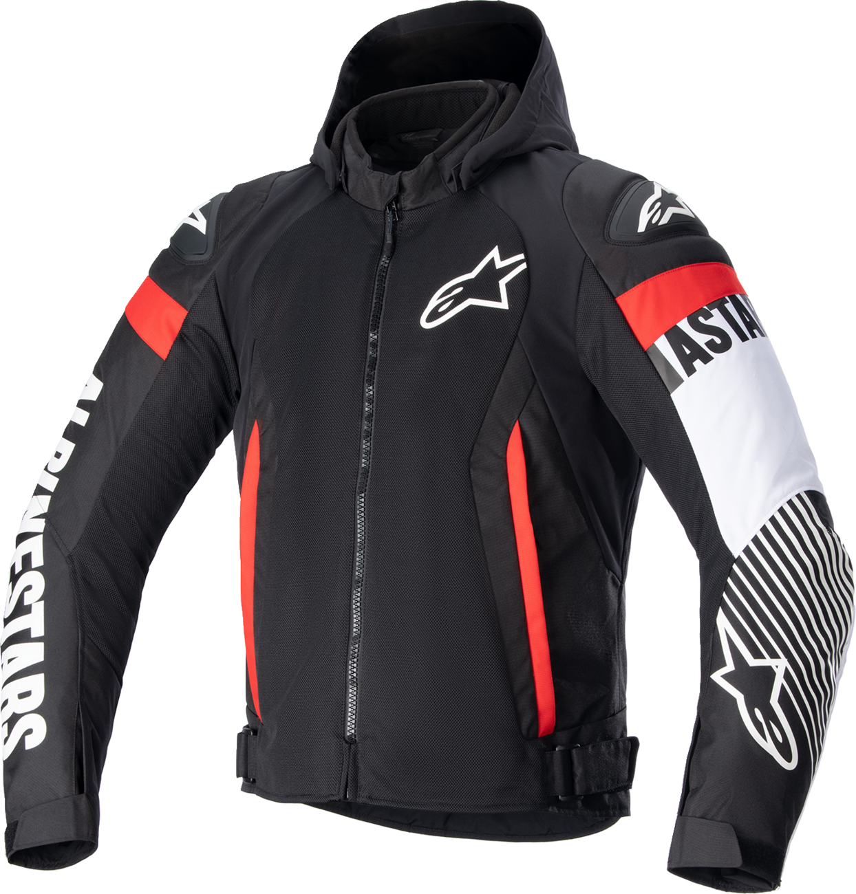 CHAQUETA VENTILADA ALPINESTARS ZACA AIR AZUL, BLANCO, ROJO