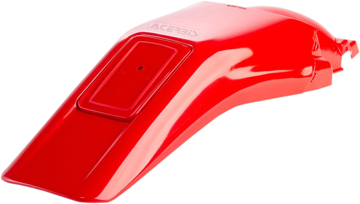 GUARDABARROS TRASERO ACERBIS HONDA XR250/4 1996-2001 ROJO