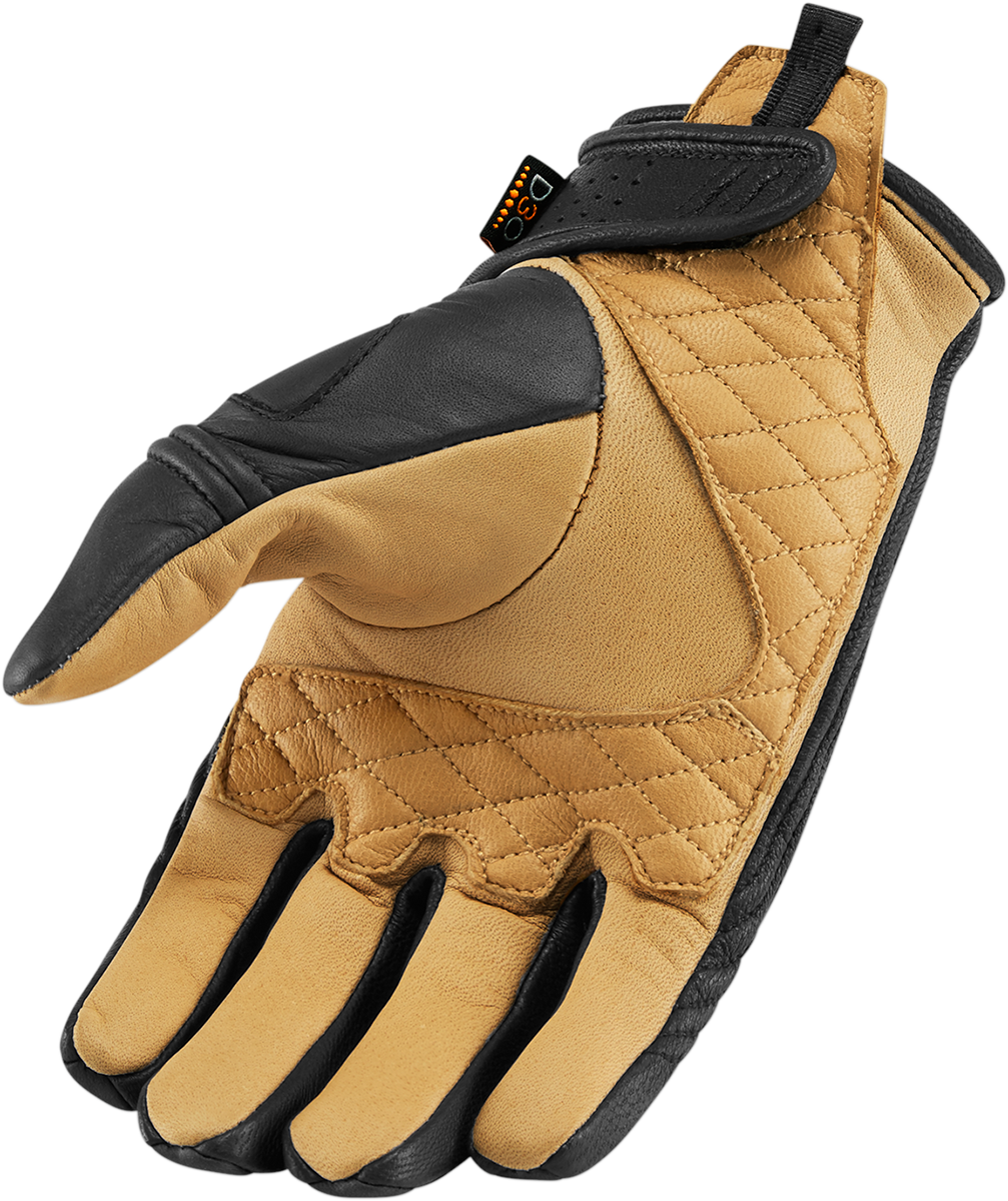 GUANTES ICON AXYS NEGRO