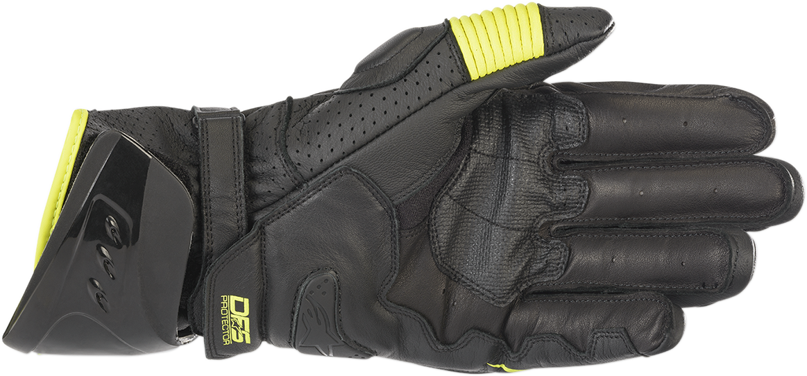 GUANTES ALPINESTARS GP PRO R3 NEGRO/AMARILLO