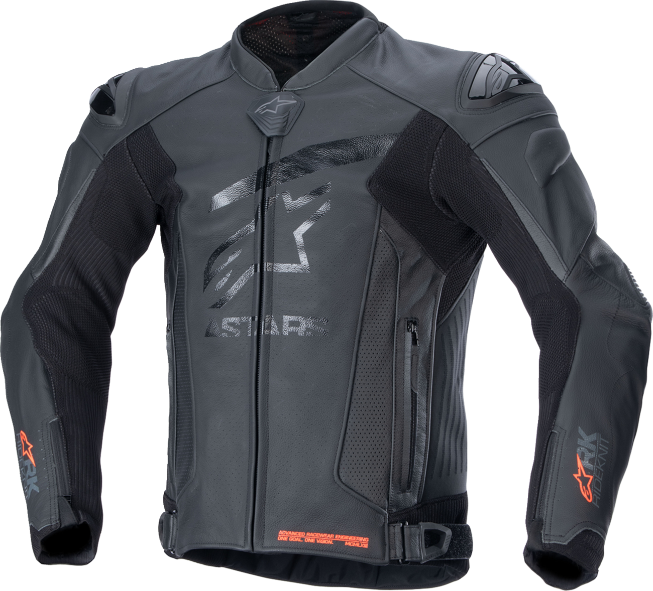 CHAQUETA DE CUERO ALPINESTARS GP PLUS R V4 RIDEKNIT NEGRO