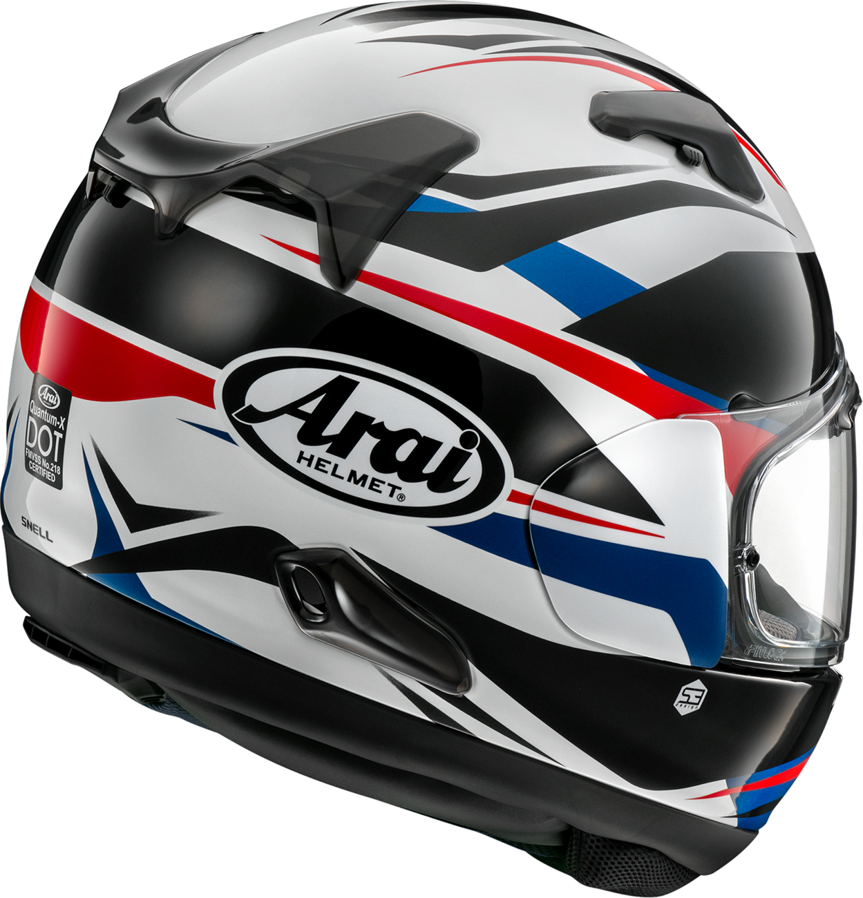 CASCO INTEGRAL ARAI HELMETS QUANTUM-X RAY BLANCO