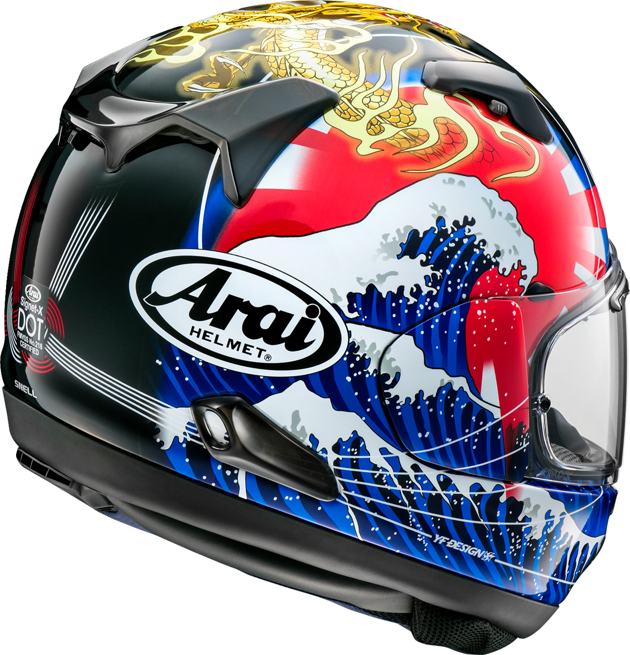 CASCO INTEGRAL ARAI HELMETS SIGNET-X ORIENTAL 2