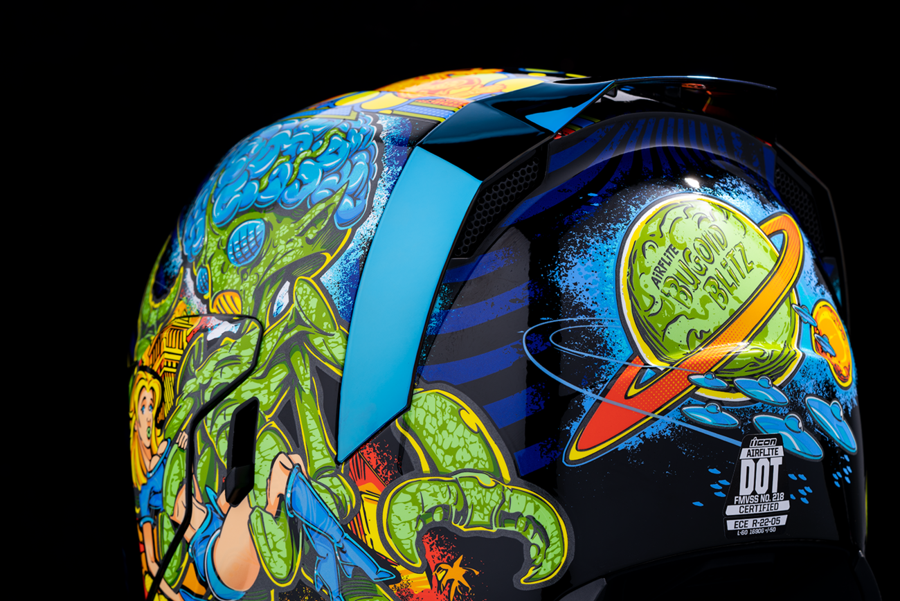 CASCO ICON AIRFLITE BUGOID BLITZ AZUL