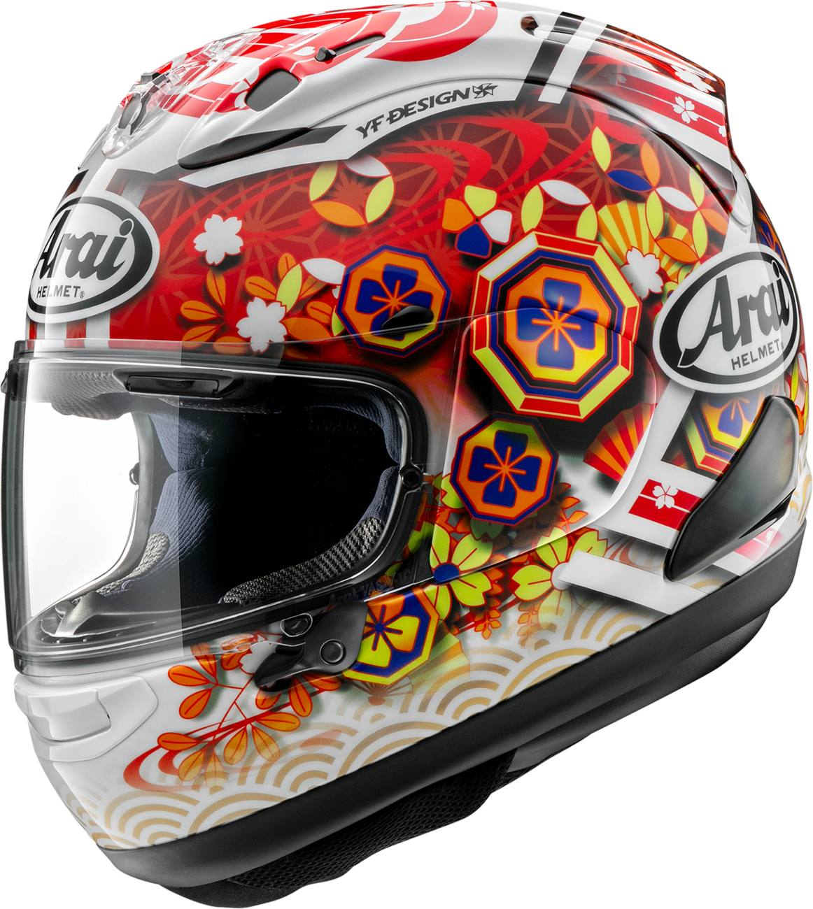 CASCO INTEGRAL ARAI HELMETS CORSAIR-X NAKAGAMI-4