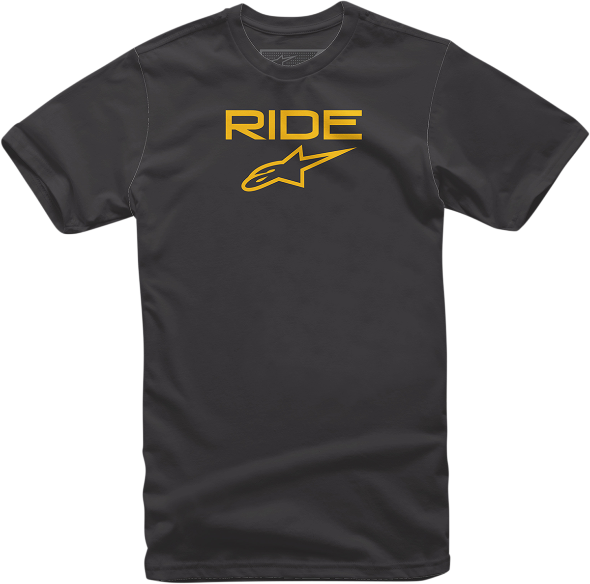 CAMISETA ALPINESTARS RIDE 2.0 NEGRO/AMARILLO