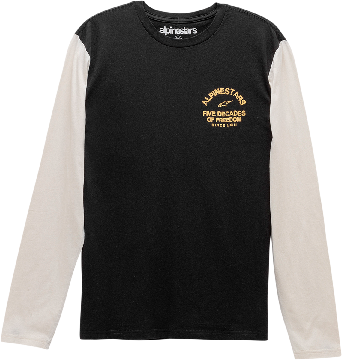 CAMISETA DE MANGA LARGA ALPINESTARS DECADES NEGRA