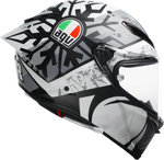 CASCO AGV PISTA GP R LIMITED EDITION MIR WINTER TEST CLARO