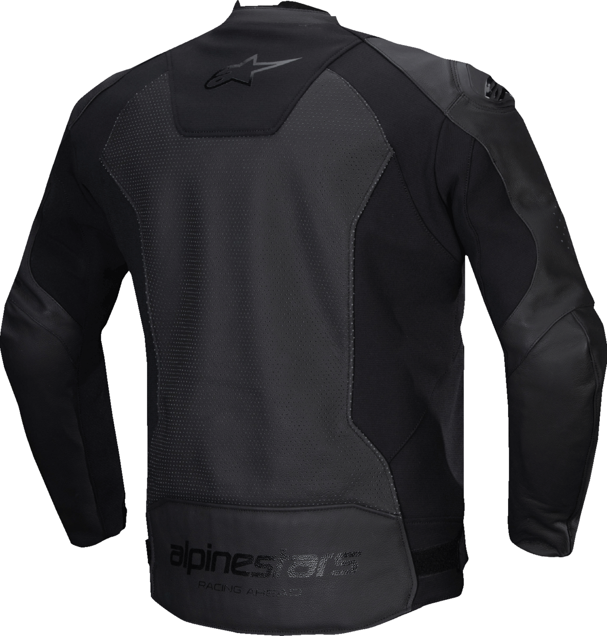 CHAQUETA ALPINESTARS FASTER V3 AIRFLOW DE CUERO NEGRO/NEGRO