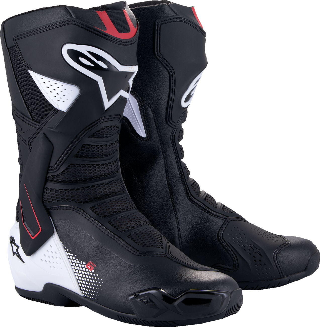 BOTAS ALPINESTARS SMX-6 V3 NEGRO/BLANCO/ROJO