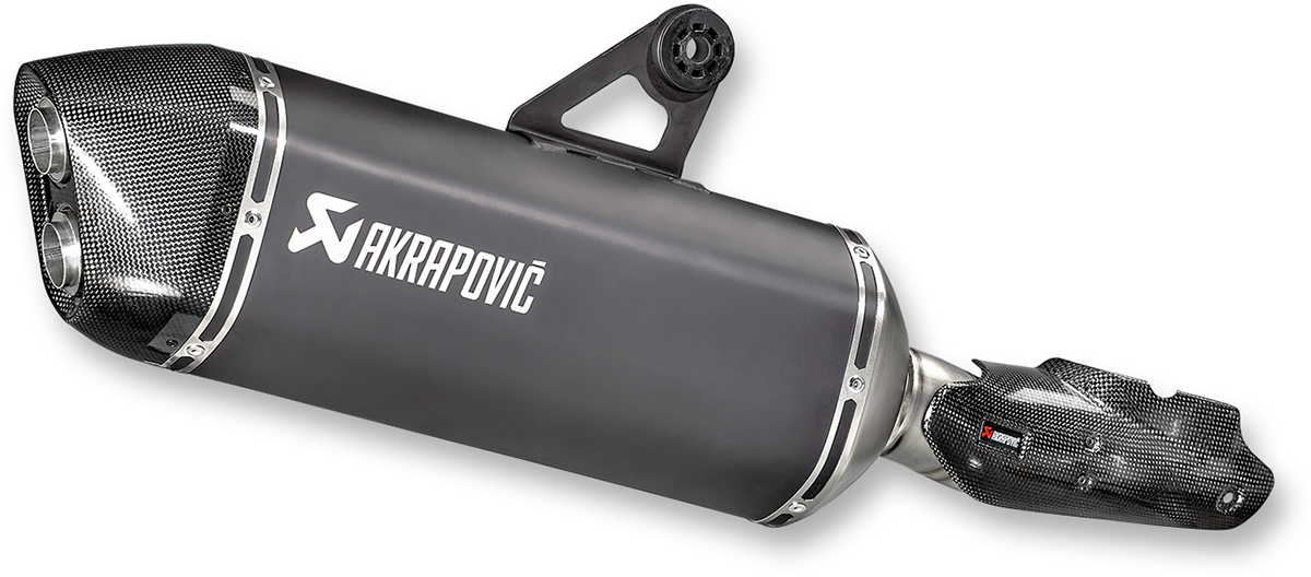 ESCAPE AKRAPOVIC SLIP-ON LINE NEGRO TITANIO BMW R1200GS 2017