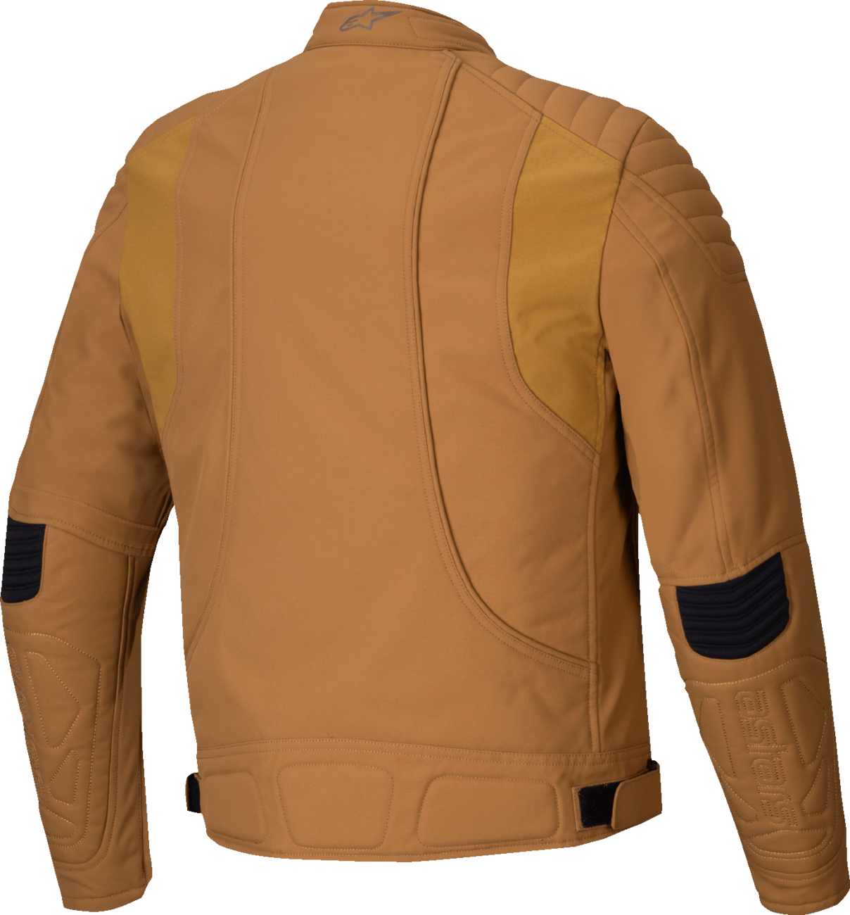 CHAQUETA ALPINESTARS CLAYTON IMPERMEABLE MARRÓN/DORADO CLARO