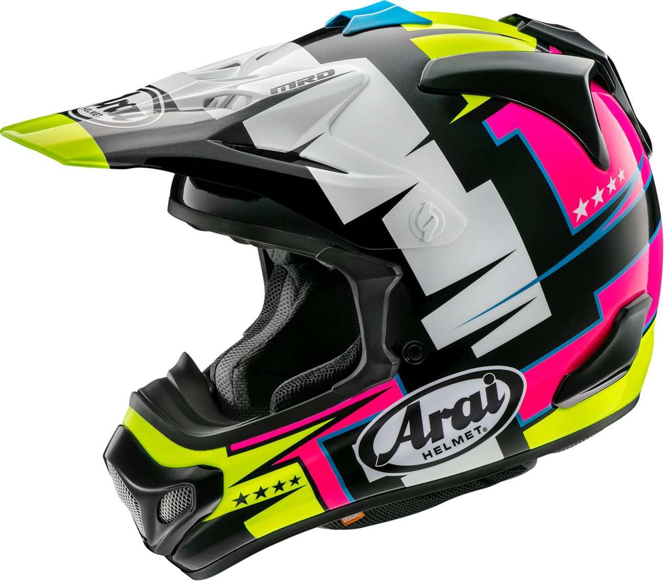 CASCO ARAI VX-PRO4 BATTLE AMARILLO