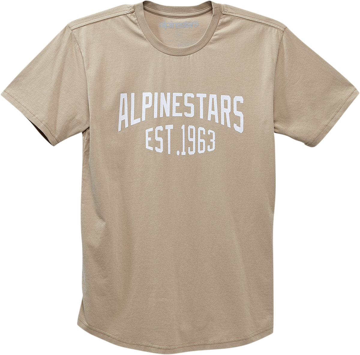 CAMISETA ALPINESTARS ARCHED PREMIUM CAQUI