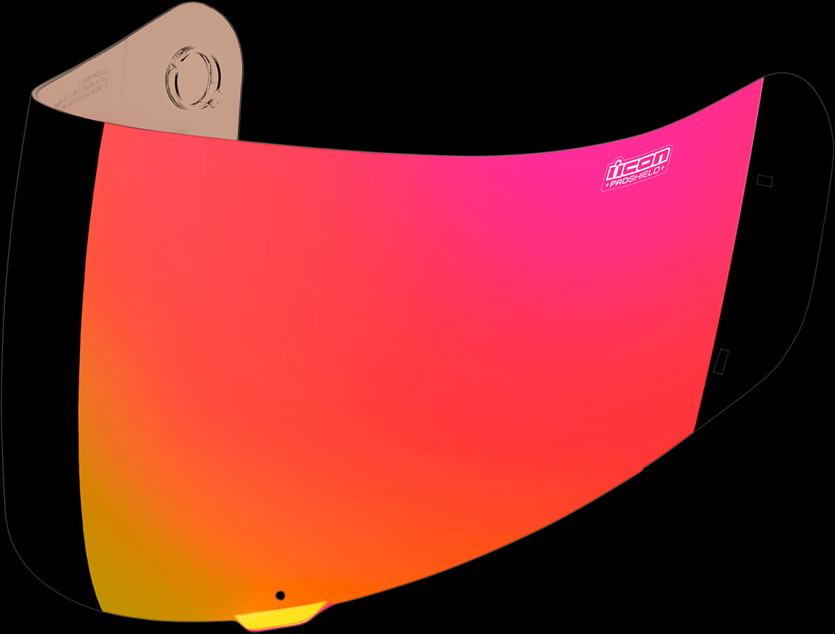 VISOR ICON FF PRO RST ROJO