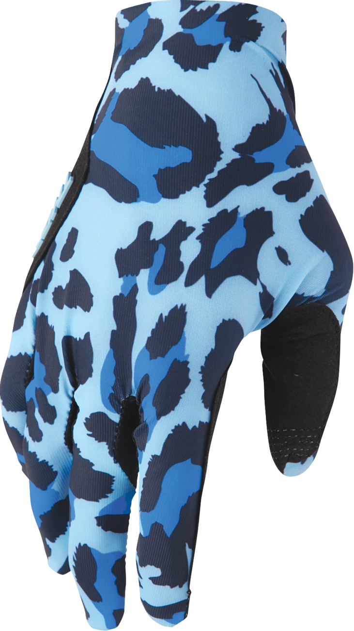 GUANTES THOR SPORTMODE CHEETAH AZUL/MEDIANOCHE