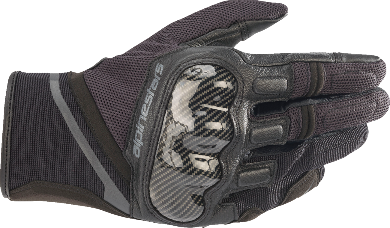 GUANTES ALPINESTARS CHROME NEGRO/GRIS