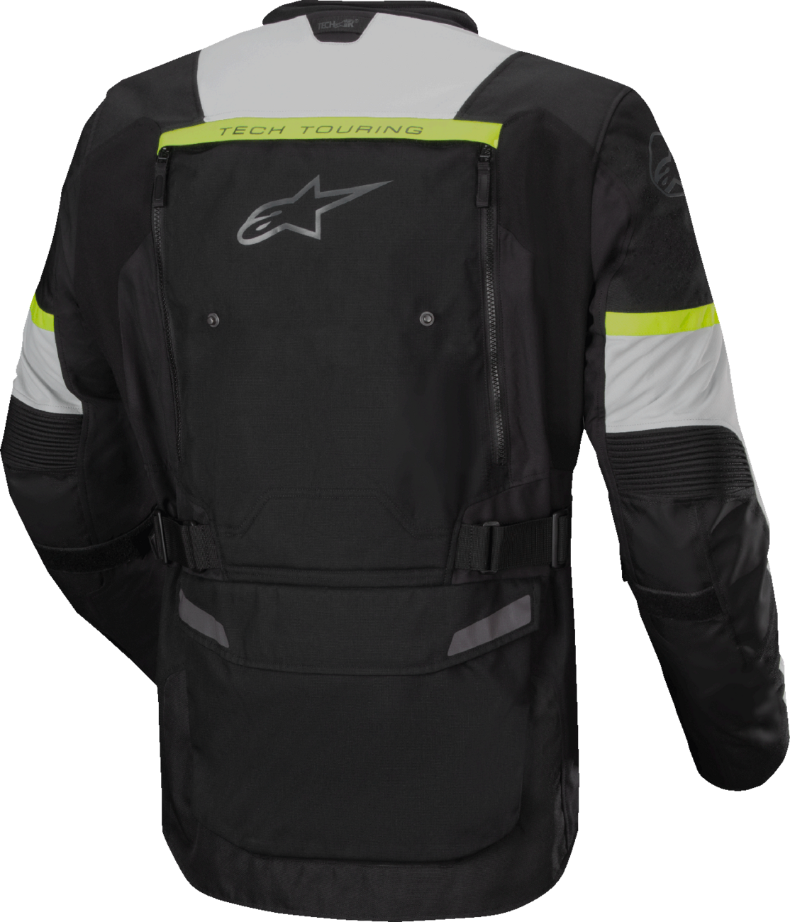 CHAQUETA ALPINESTARS BOGOTA PRO DRYSTAR NEGRO/GRIS HIELO/AMARILLO FLUORESCENTE