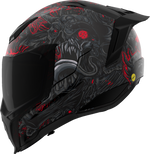 CASCO INTEGRAL ICON ULTRAFLITE MISANTHROPE NEGRO