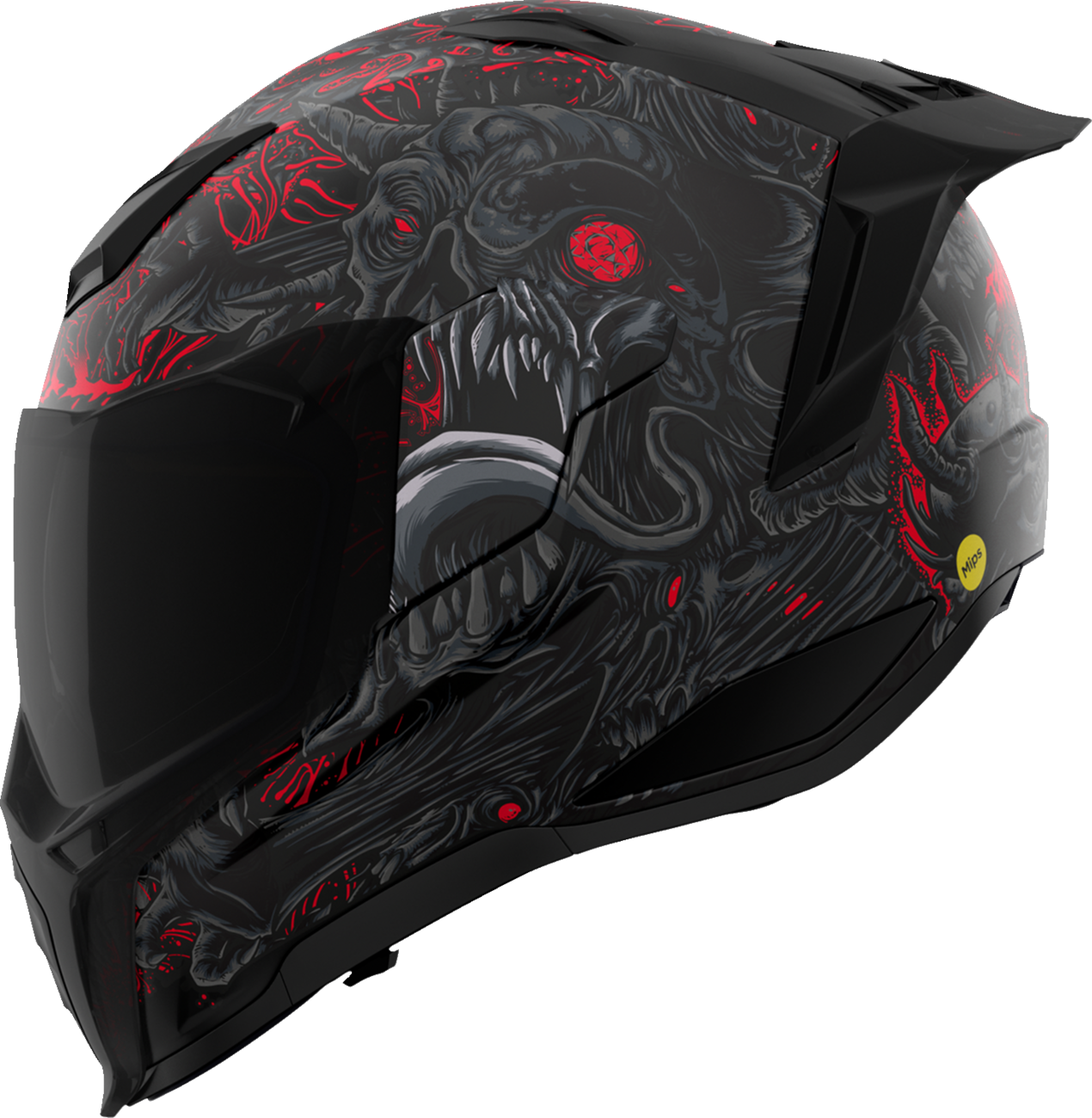 CASCO INTEGRAL ICON ULTRAFLITE MISANTHROPE NEGRO