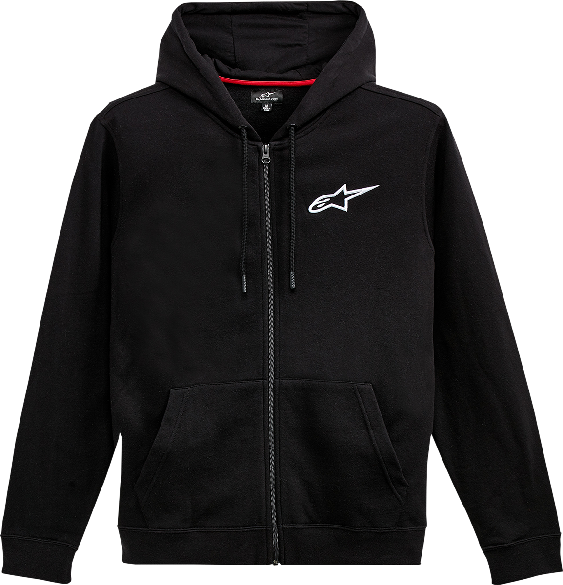 BUZO CON CREMALLERA ALPINESTARS AGELESS NEGRO/BLANCO